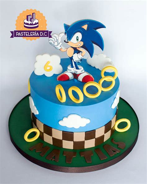 pastel de sonic|torta de sonic.